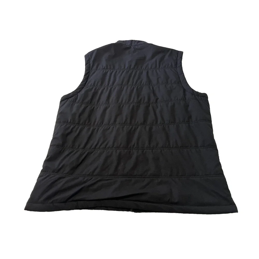 Travis Mathew Palisades Full Zip Quilted Puffer Vest Black Men's Size XXXL